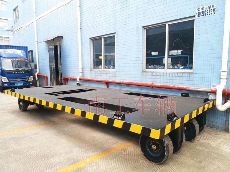 15.5噸牽引箱變平板拖車(預(yù)制方艙拖車)